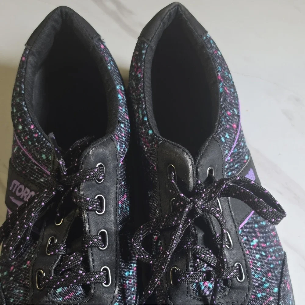 Storm Galaxy Women's Bowling Shoes Black Speckle, US 10 Medium (B/M)